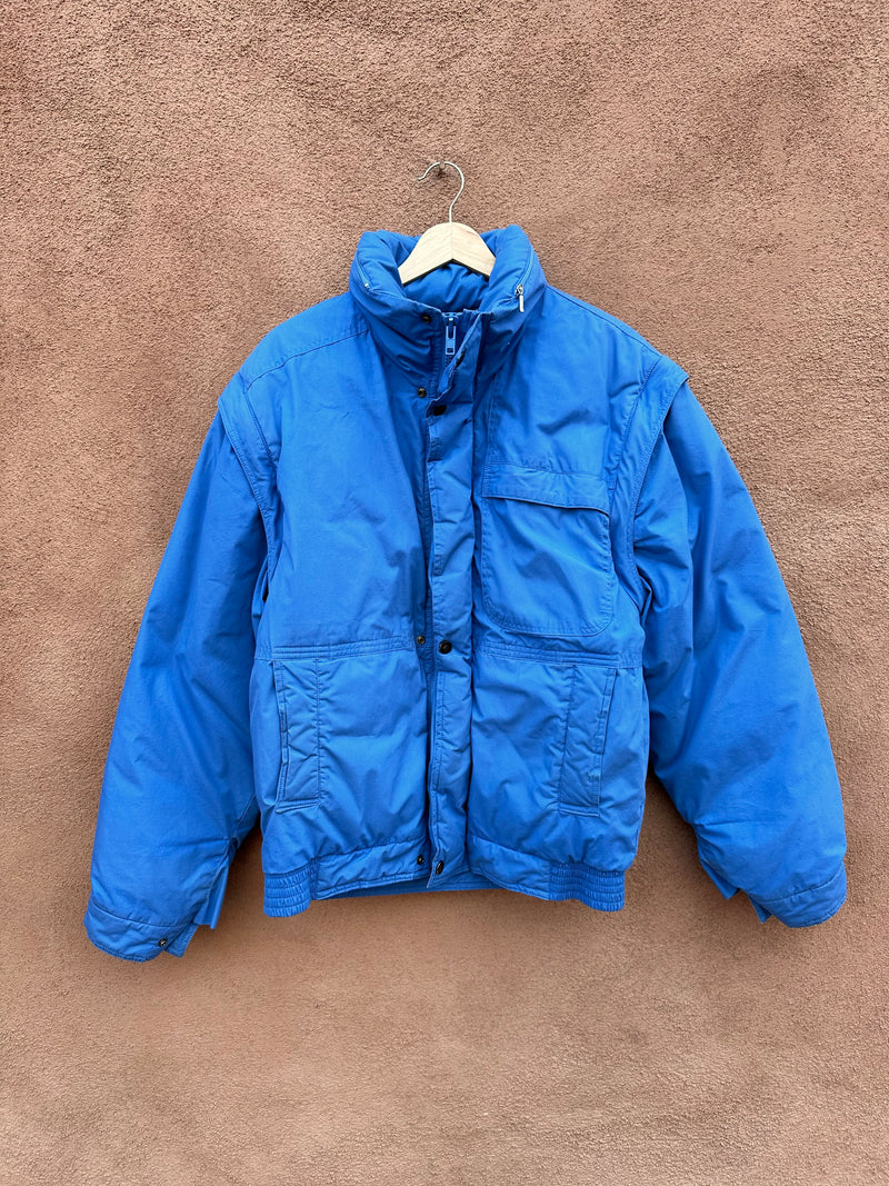 The Company Store Convertible Jacket/Vest - Duck Down - as is