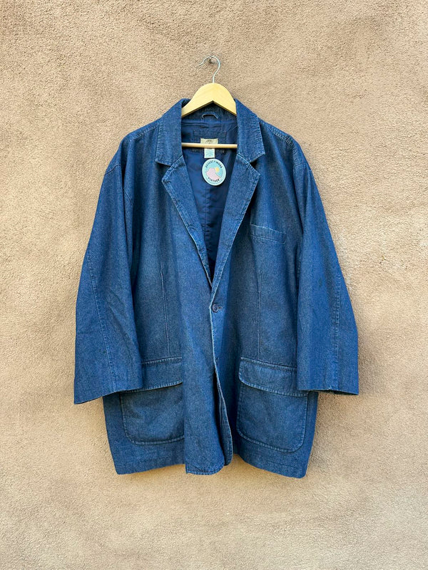 Haband Travelers Denim Blazer
