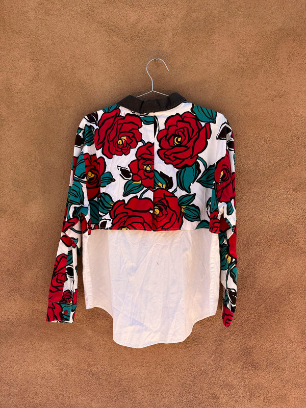 1980's Panhandle Slim Rose Shirt