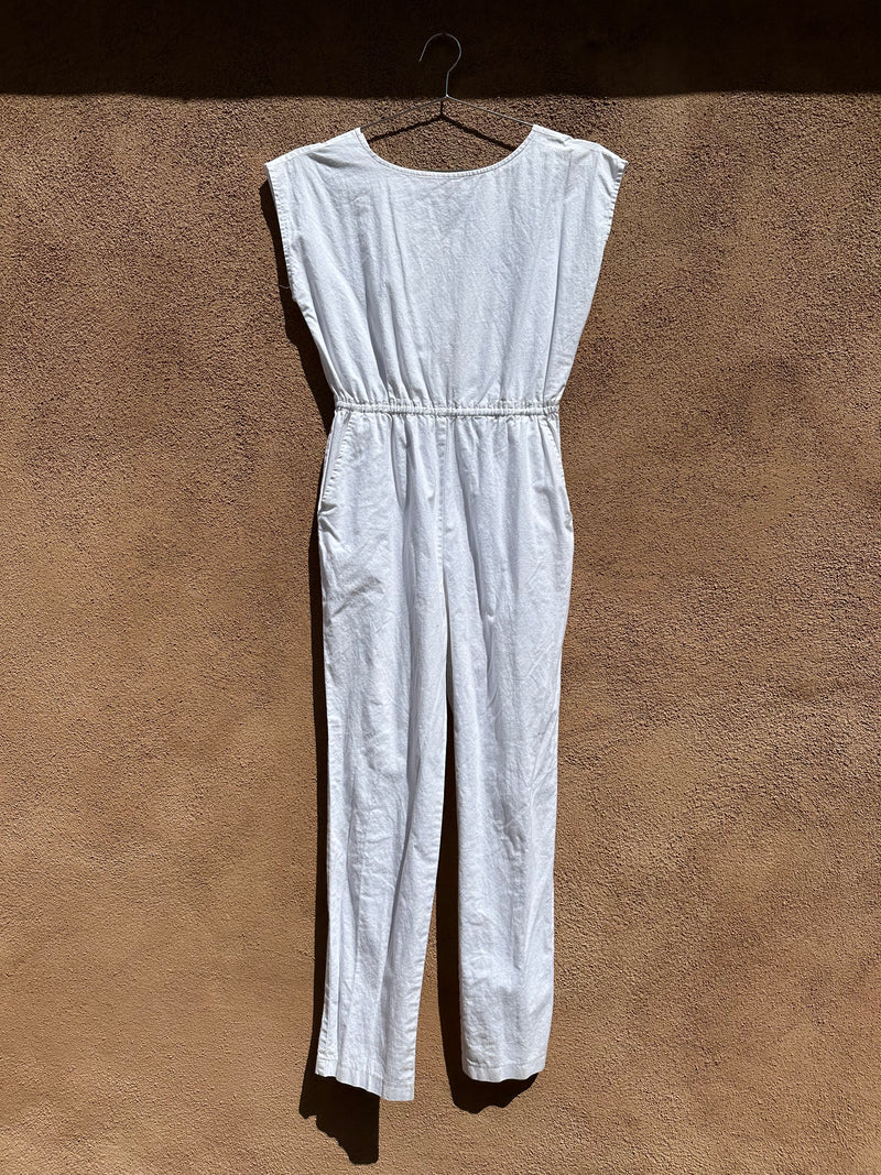 White Jumpsuit by Sarah Taylor