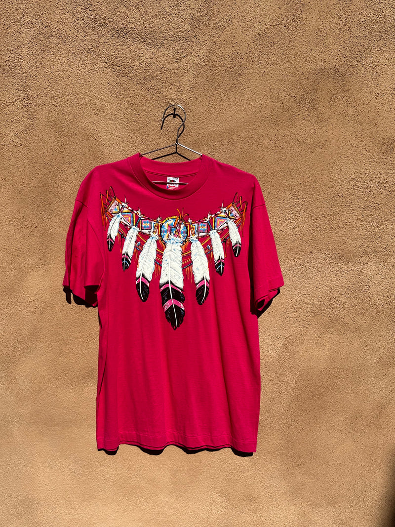 Pink Native American Theme Tee