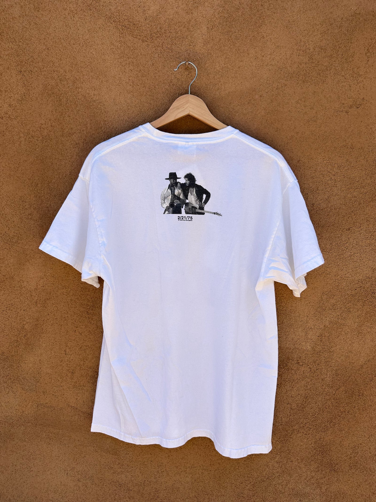 Bruce Springsteen Born to Run 1999 Re-issue Tee – DESERT MOSS VINTAGE