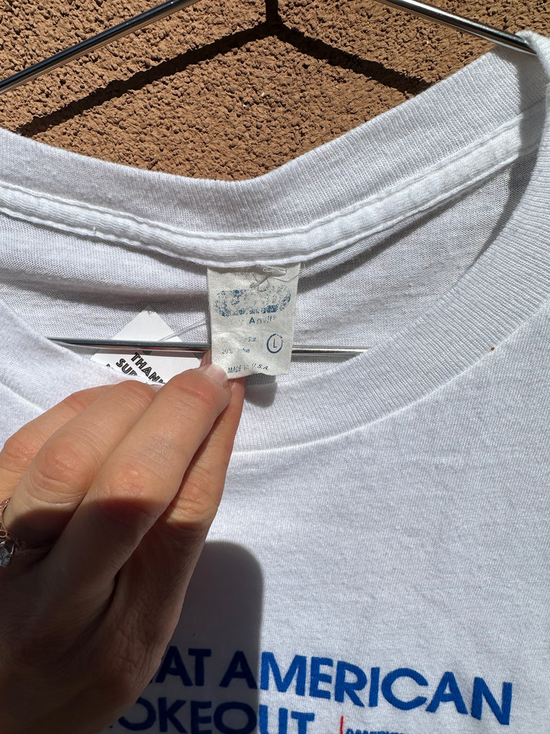 Great American Smokeout T-shirt
