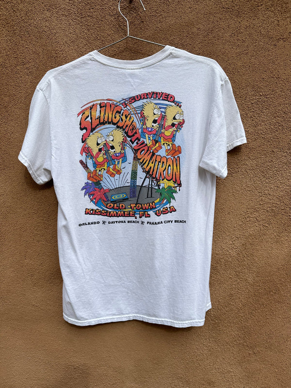 "Bart & Lisa" Slingshot Vomitron Tee