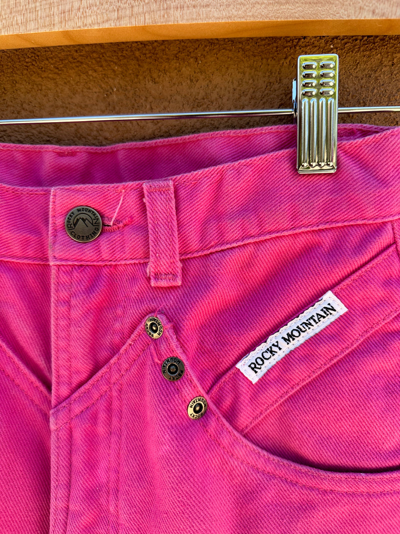 Bubble Gum Pink Rocky Mountain Jeans - 25/1