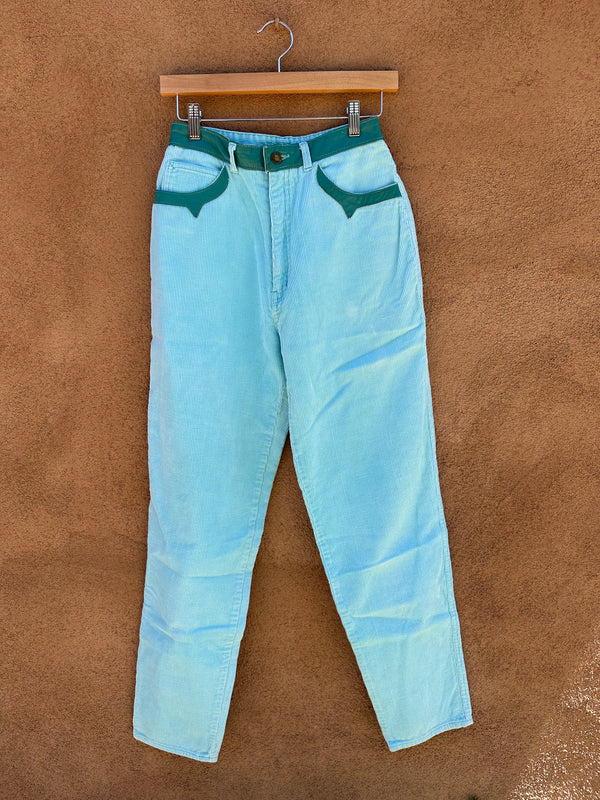 Seafoam Pheasant Hill Corduroy Pants