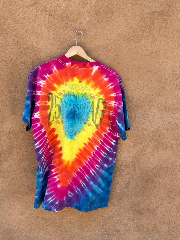 Grateful Dead 25th Anniversary Tie Dye Tee