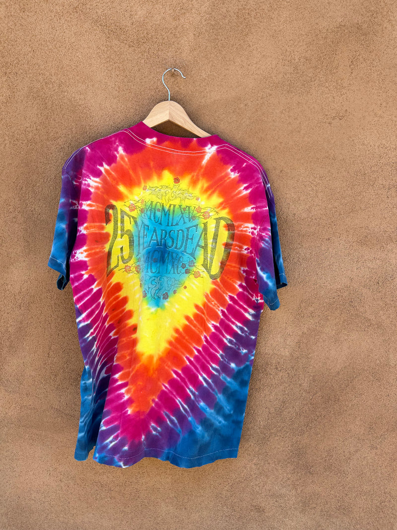 Grateful Dead 25th Anniversary Tie Dye Tee