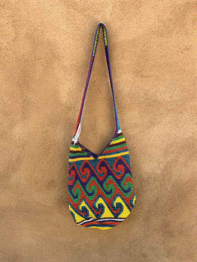 Crochet Color Bomb Amazing Shoulder Bag