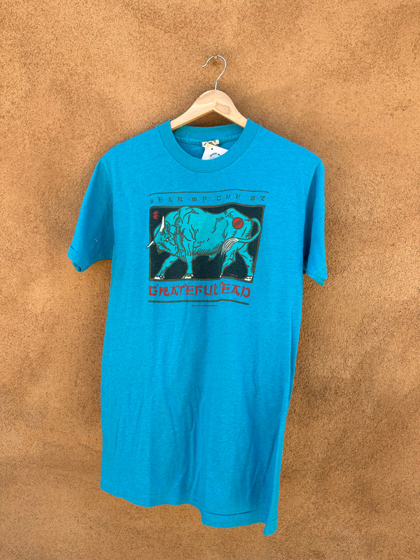 Grateful Dead Year of the Ox 1986 Tee