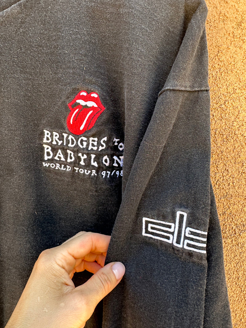 Rolling Stones Bridges to Babylon Roadie Tee