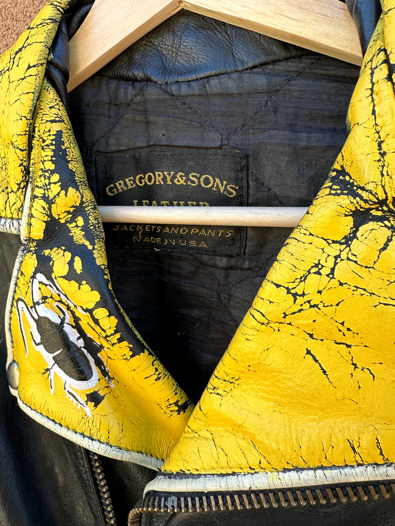 Gregory and Sons Hand Painted Battle Jacket