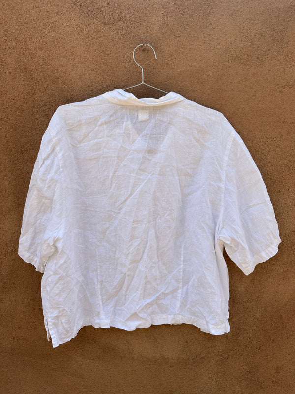 Lino Linen Blouse by Chico - Size 3