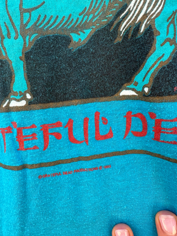 Grateful Dead Year of the Ox 1986 Tee