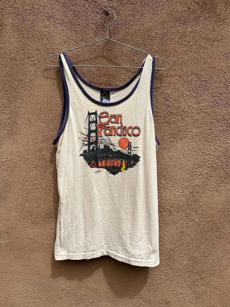 1977 California Lifestyles Tank Top, San Francisco