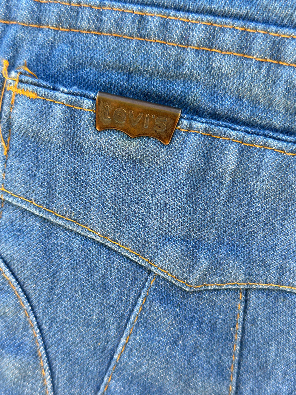 1970's Levi's Bell Bottoms with Copper Pocket Tab - 38