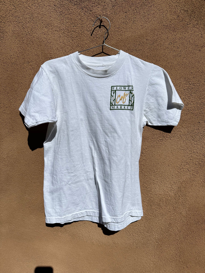Flower Market Cafe T-shirt