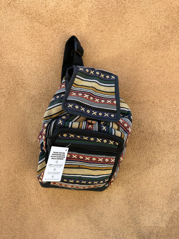 Nepalese Botton Backpack by Rainbow Craft