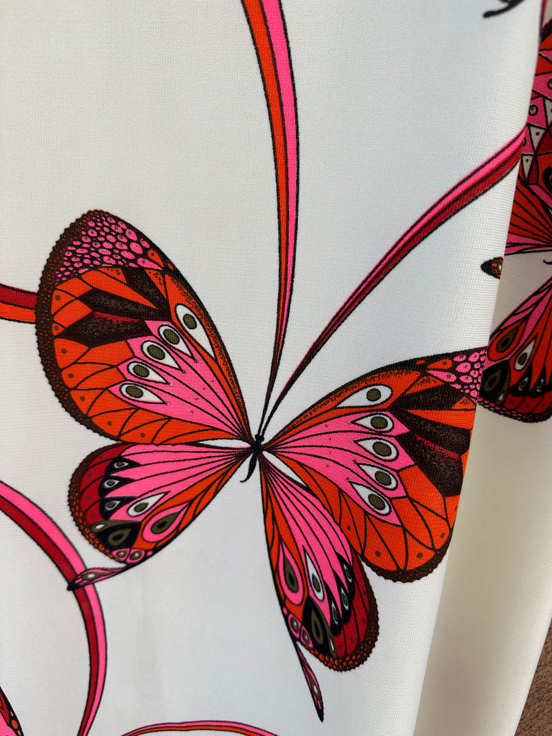 1960's Miss Shaheen Butterfly Skirt