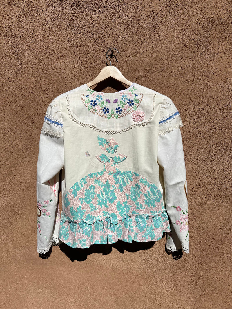 Sharon Smith Santa Fe Embroidered Cottage Core Jacket