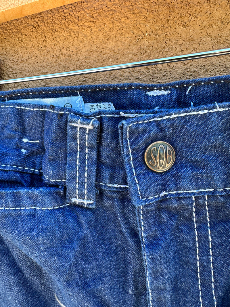 S.O.B Jeans (Shades of Blue) Size 5, waist: 24