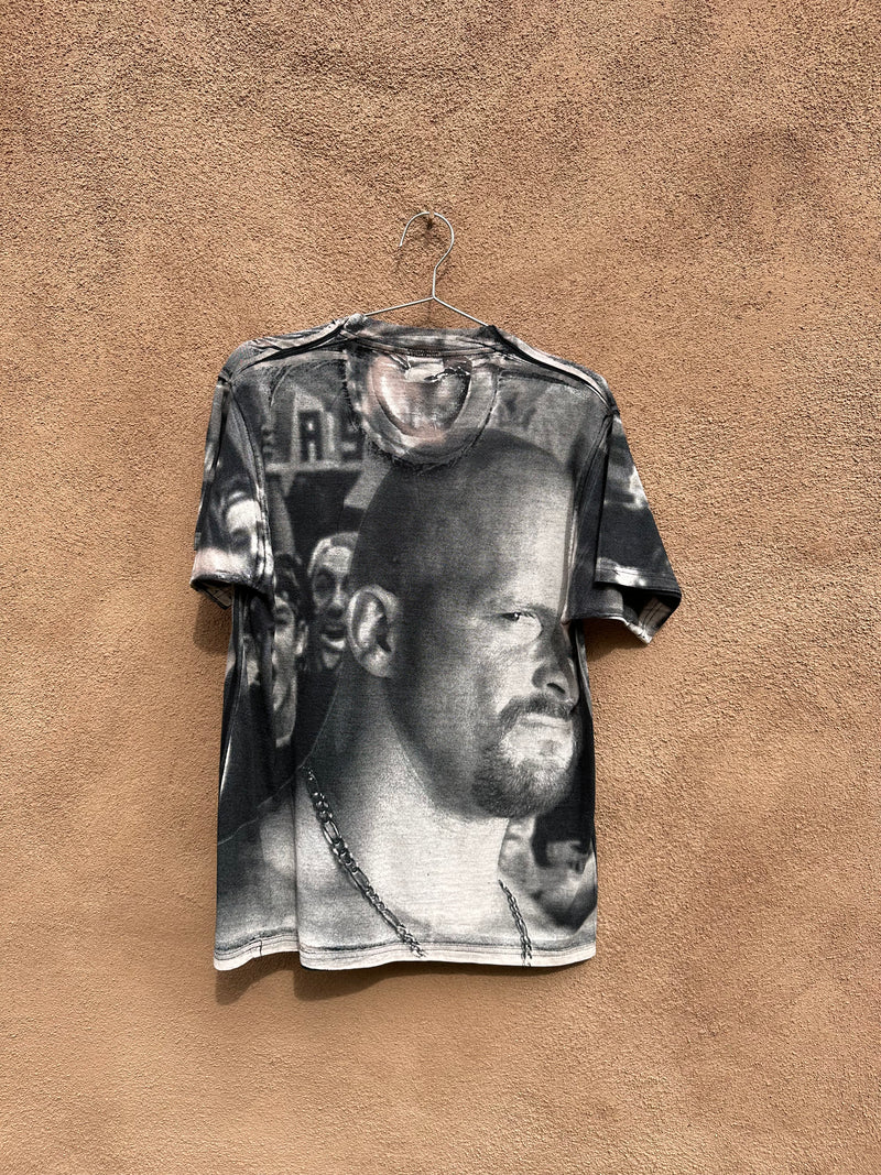 WWF Stone Cold Steve Austin All Over Print Tee