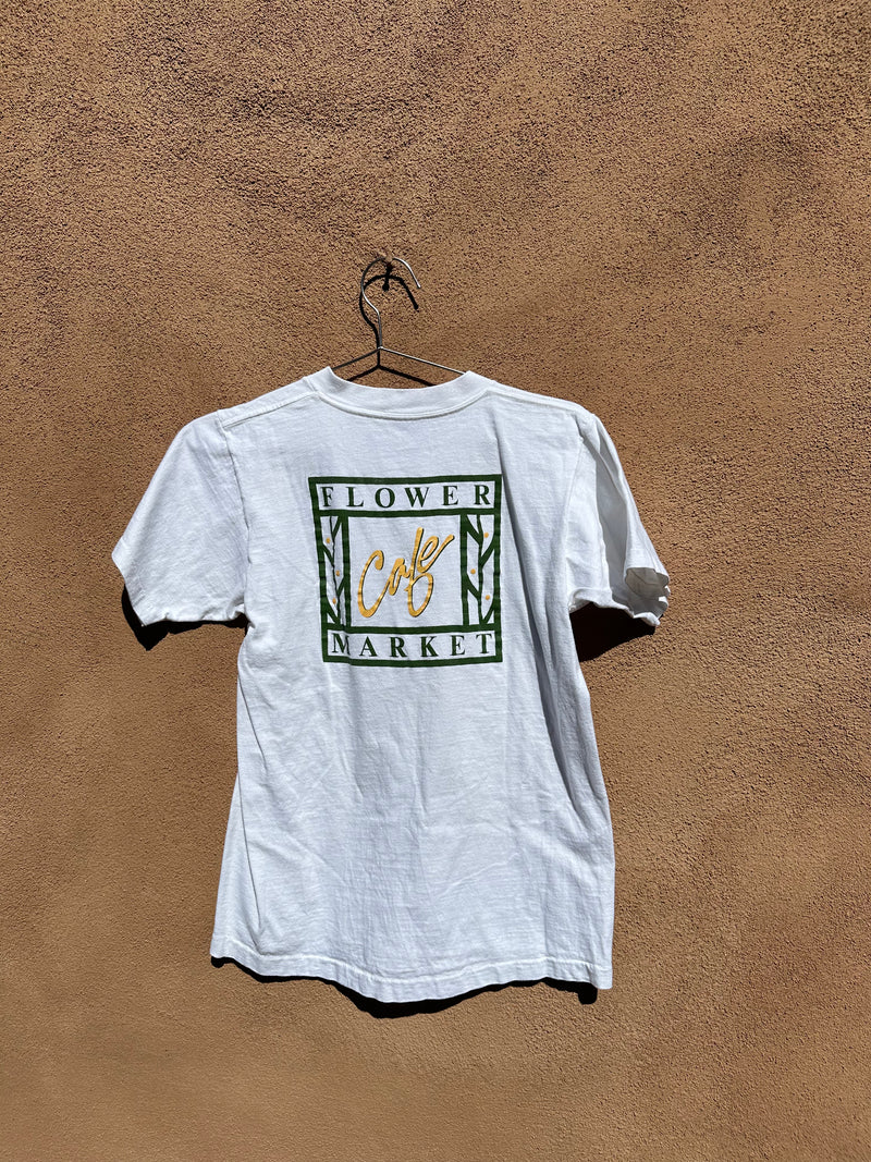 Flower Market Cafe T-shirt