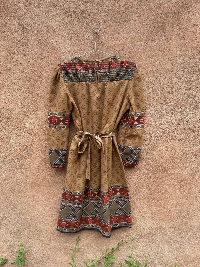 Southwestern Toni Todd Maiden Dress