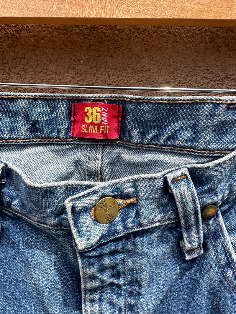 Wrangler 90's Slim Fit Jeans 33. x 30