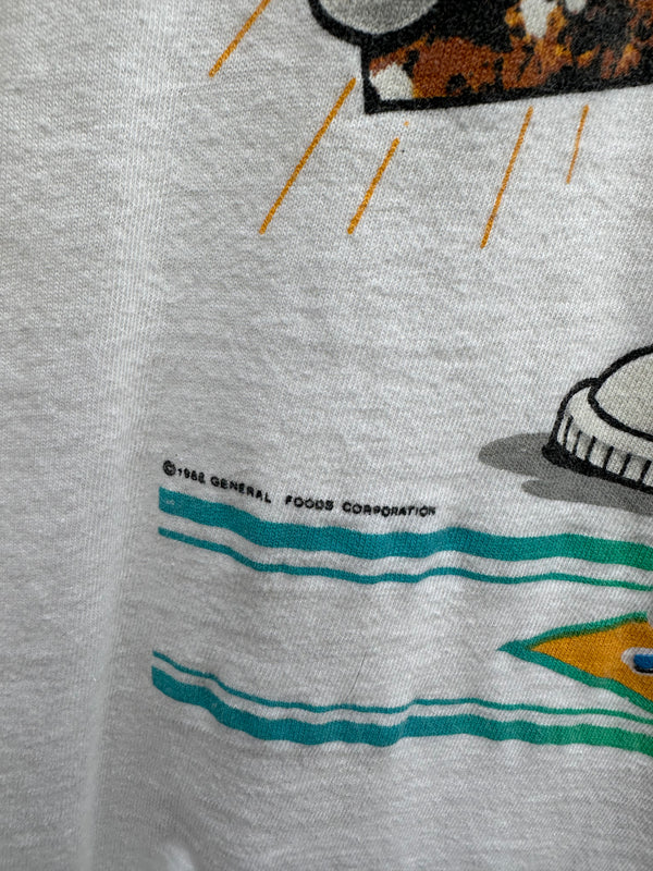 1988 Post Natural Raisin Bran Presents "The California Raisins" Tee