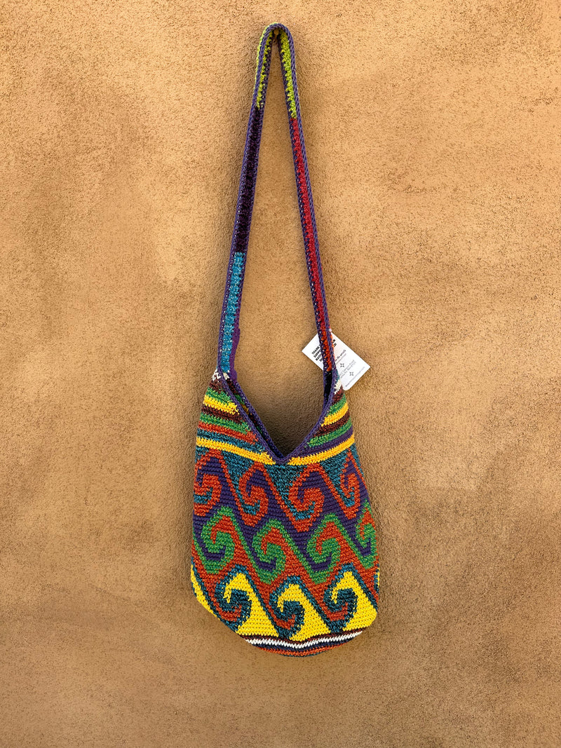 Crochet Color Bomb Amazing Shoulder Bag