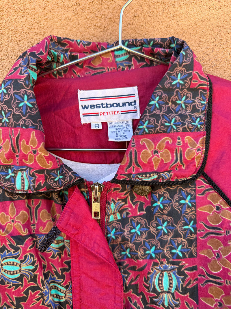 Magenta Windbreaker by Westbound Petites - Small