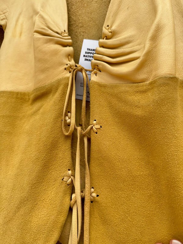 Skin Fits Leathers Deerskin Top/Bottom with Pouch