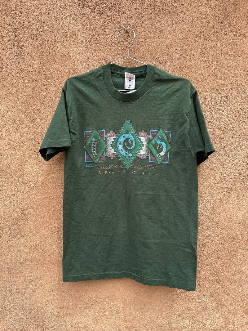 Green New Mexico Tourist Tee - Large