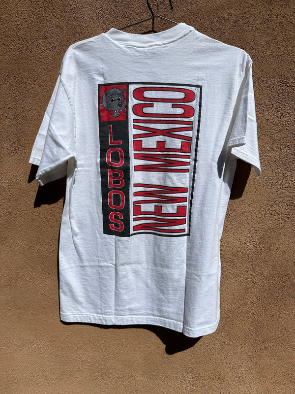 UNM Lobos Tee - Cotton Exchange - Large