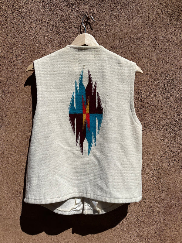 Americraft Chimayo Style Vest w/ Silver Buttons
