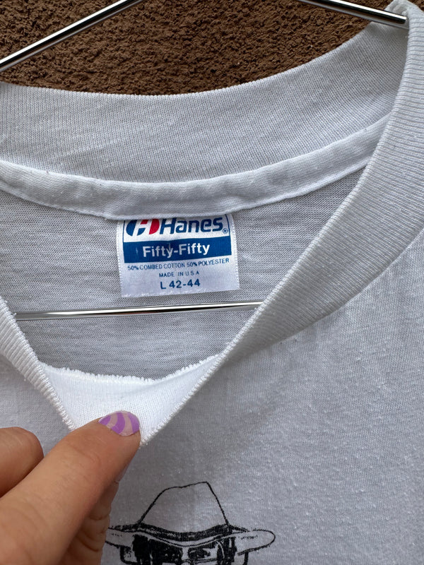 1980's U.S. Marshals F.I.T. Participant Tee