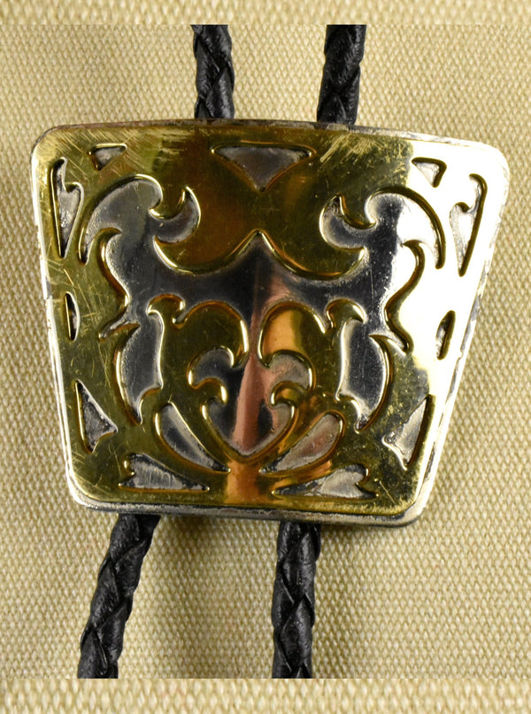 Kid's Super Cool Western Bolo Tie with Filigree
