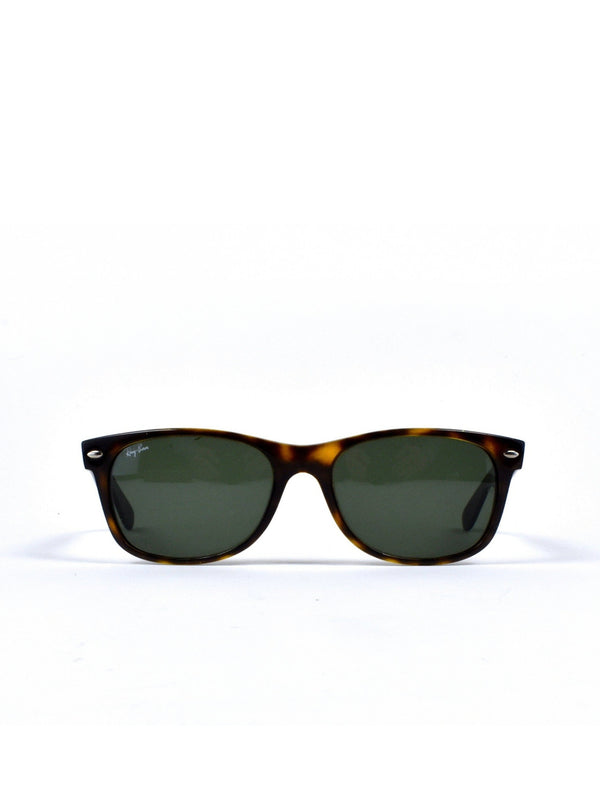 Vintage Ray Ban 2123 Tortoise Shell Wayfarer Sunglasses, Made in Italy