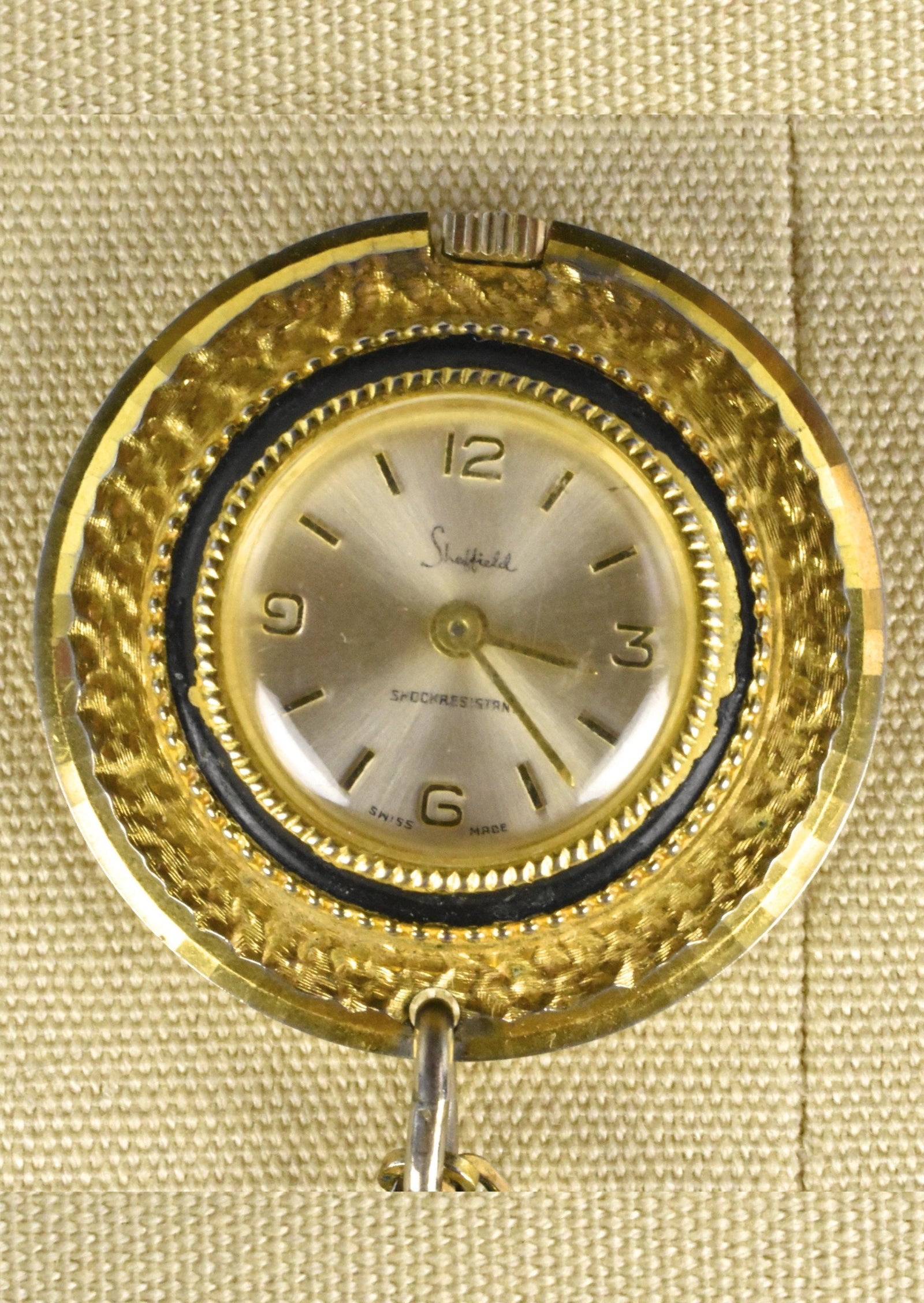 Vintage Sheffield women\'s watch gold with chain strap Sheffield Other Watches for sale - eBay main image 3
