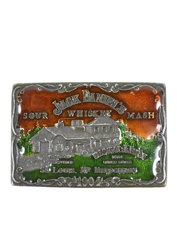 Vintage Jack Daniels Belt Buckle - Jack Daniels Sour Whisky Mash