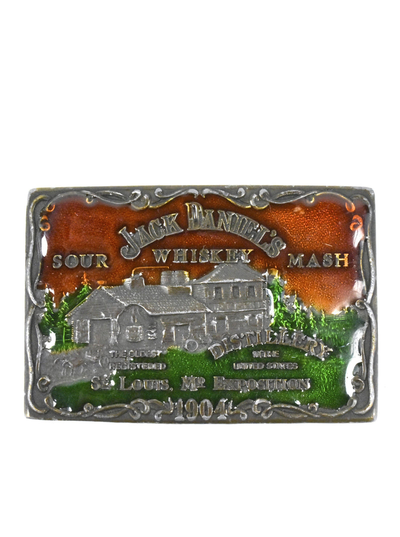 Vintage Jack Daniels Belt Buckle - Jack Daniels Sour Whisky Mash