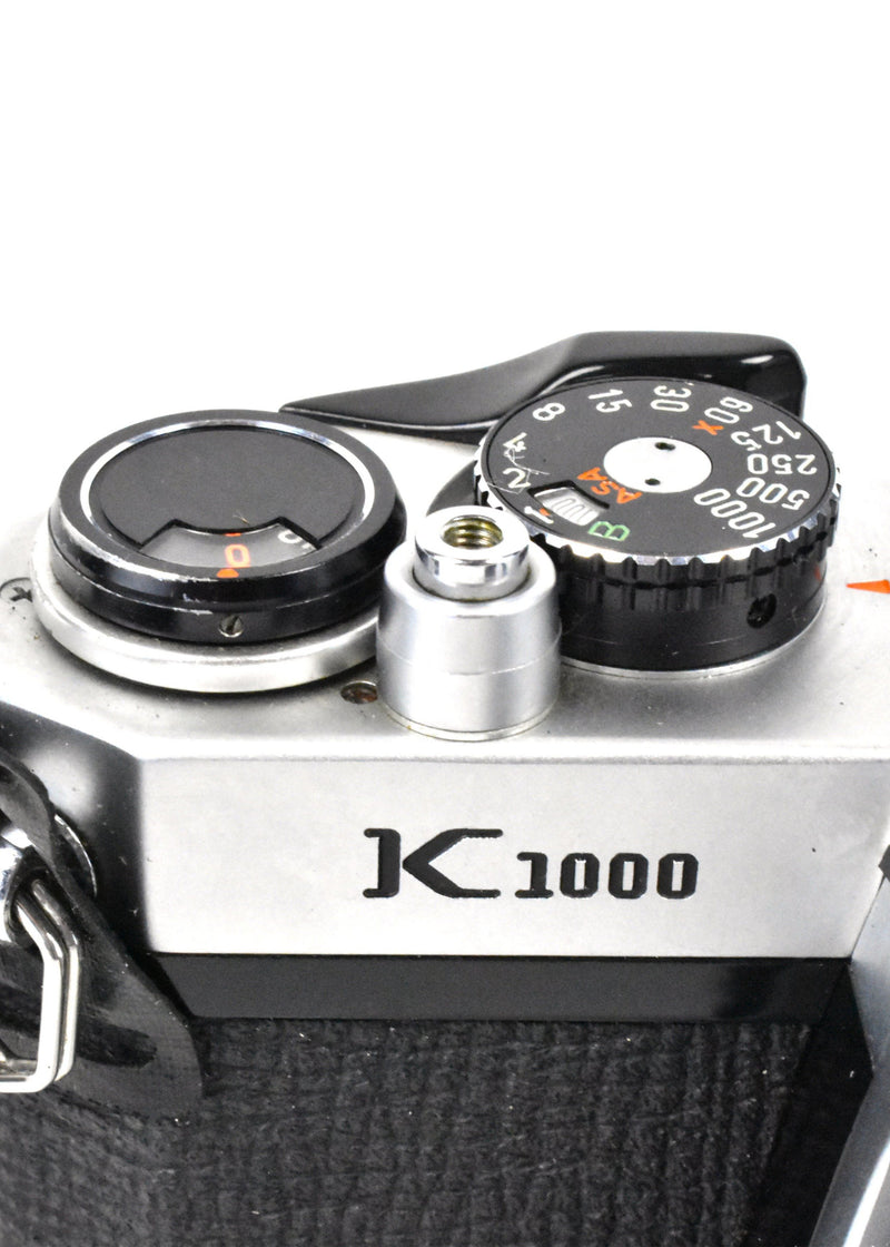Ashai Pentax K1000 35mm Film Camera with 50mm Lens