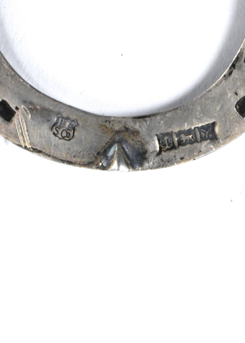 Barker Ellis (BE - S Co) Lucky Horseshoe with Birmingham Silver Marks and Lion Passant