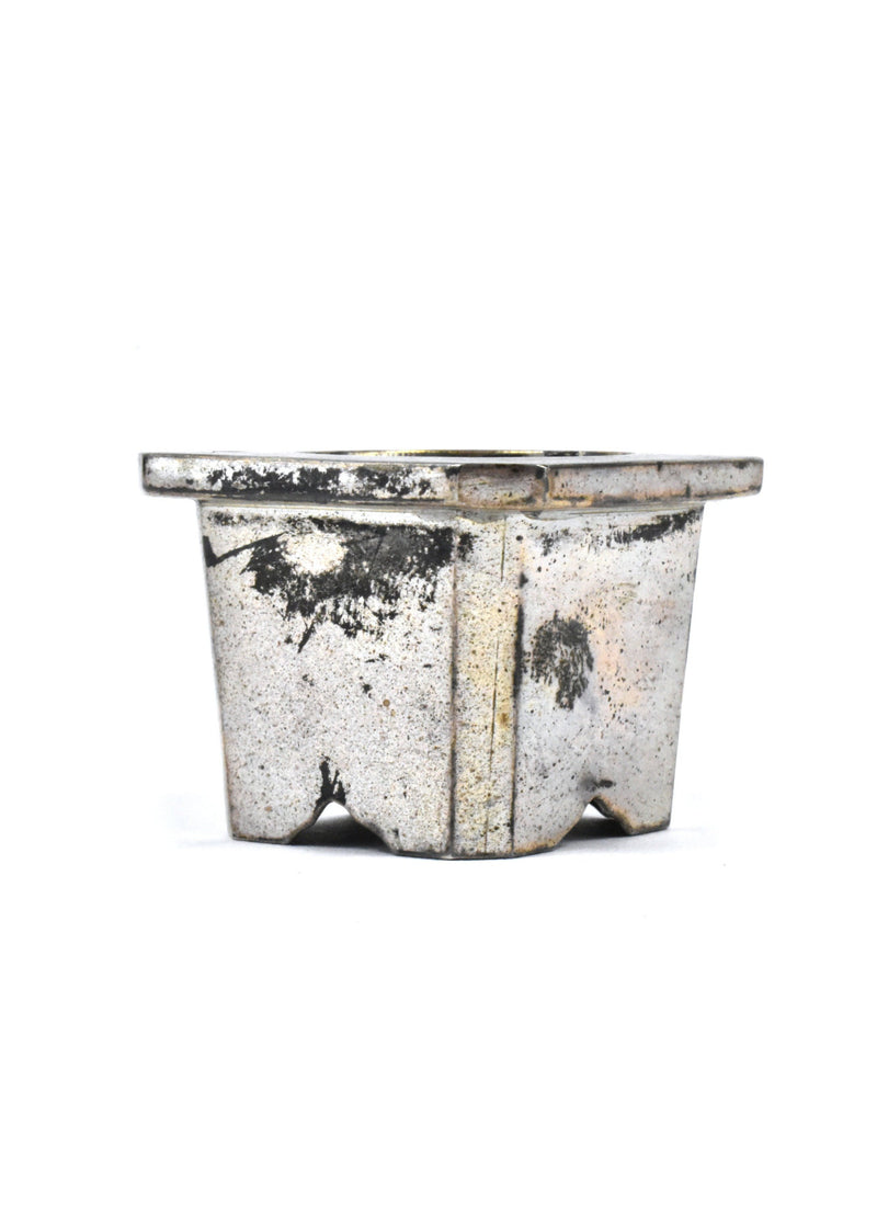 Pure Sterling Silver Square Inkwell