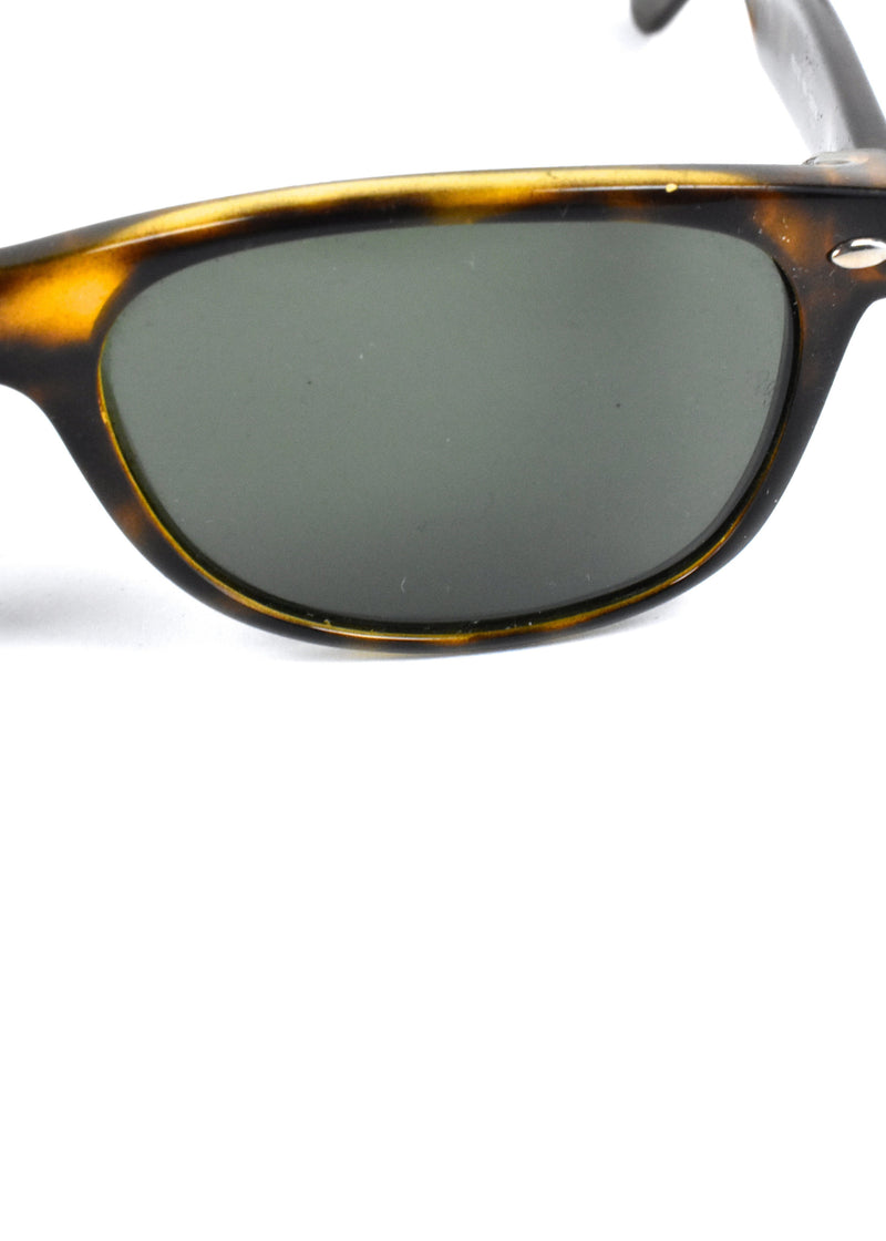 Ray Ban 2123 Tortoise Shell Wayfarer Sunglasses, Made in Italy