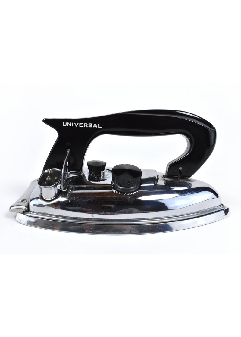 1960's Universal Stewardess Steam Travel Iron with Original Box