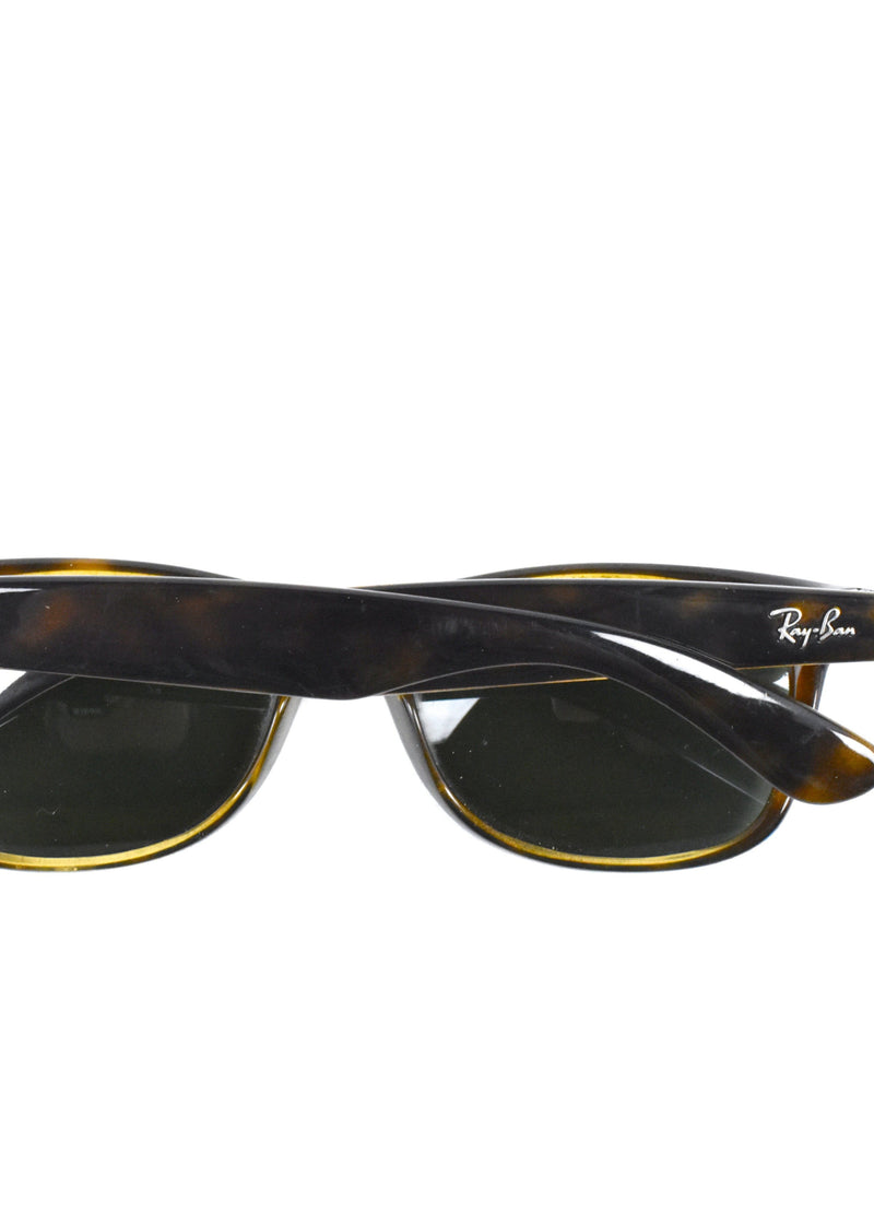 Ray Ban 2123 Tortoise Shell Wayfarer Sunglasses, Made in Italy