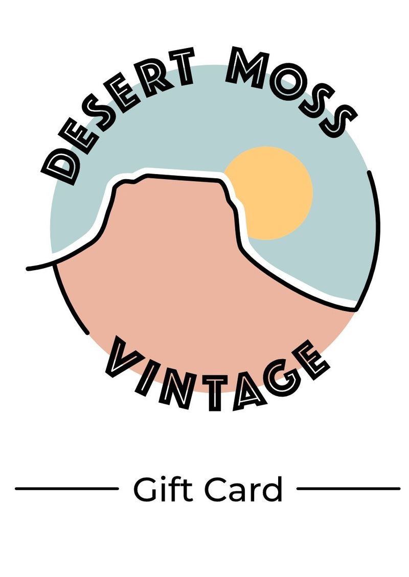 Desert Moss Vintage Gift Card