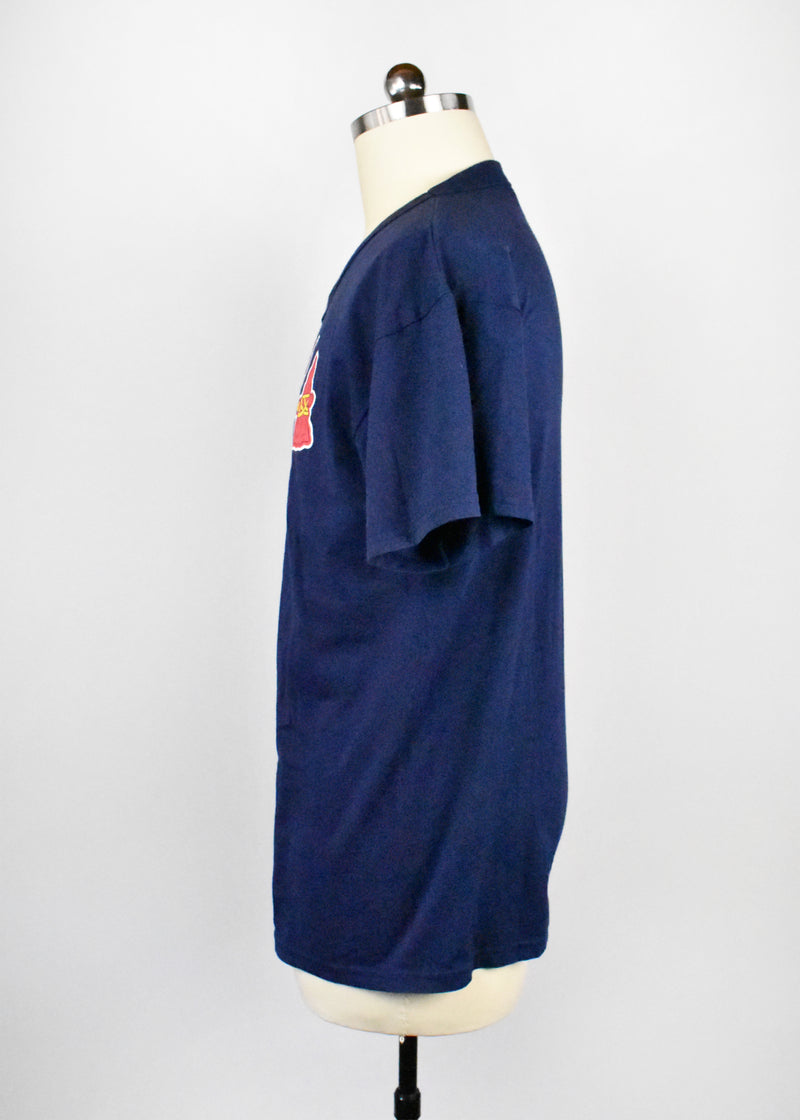 Atlanta Braves Tomahawk T-Shirt, Genuine Merchandise by Majestic